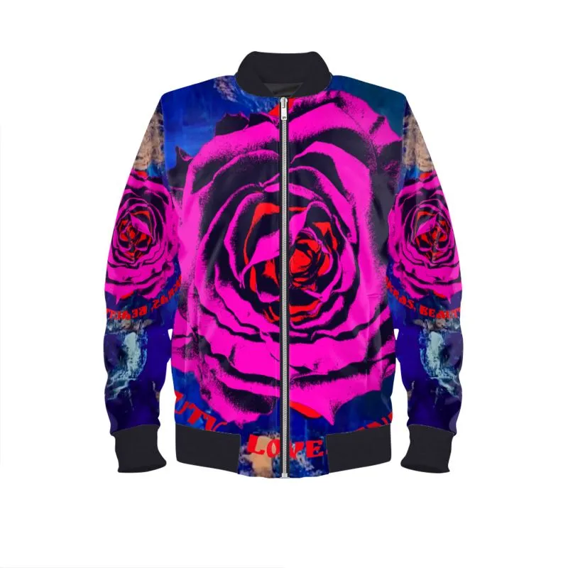 Women's Bomber Jacket CHAKRAS, LOVE & BEAUTY