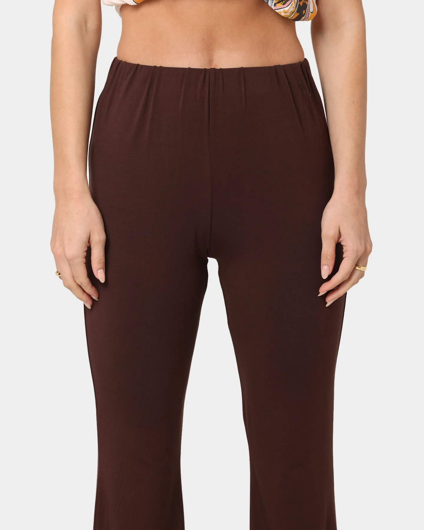 XXIII Women's Ember Flare Pants Chocolate