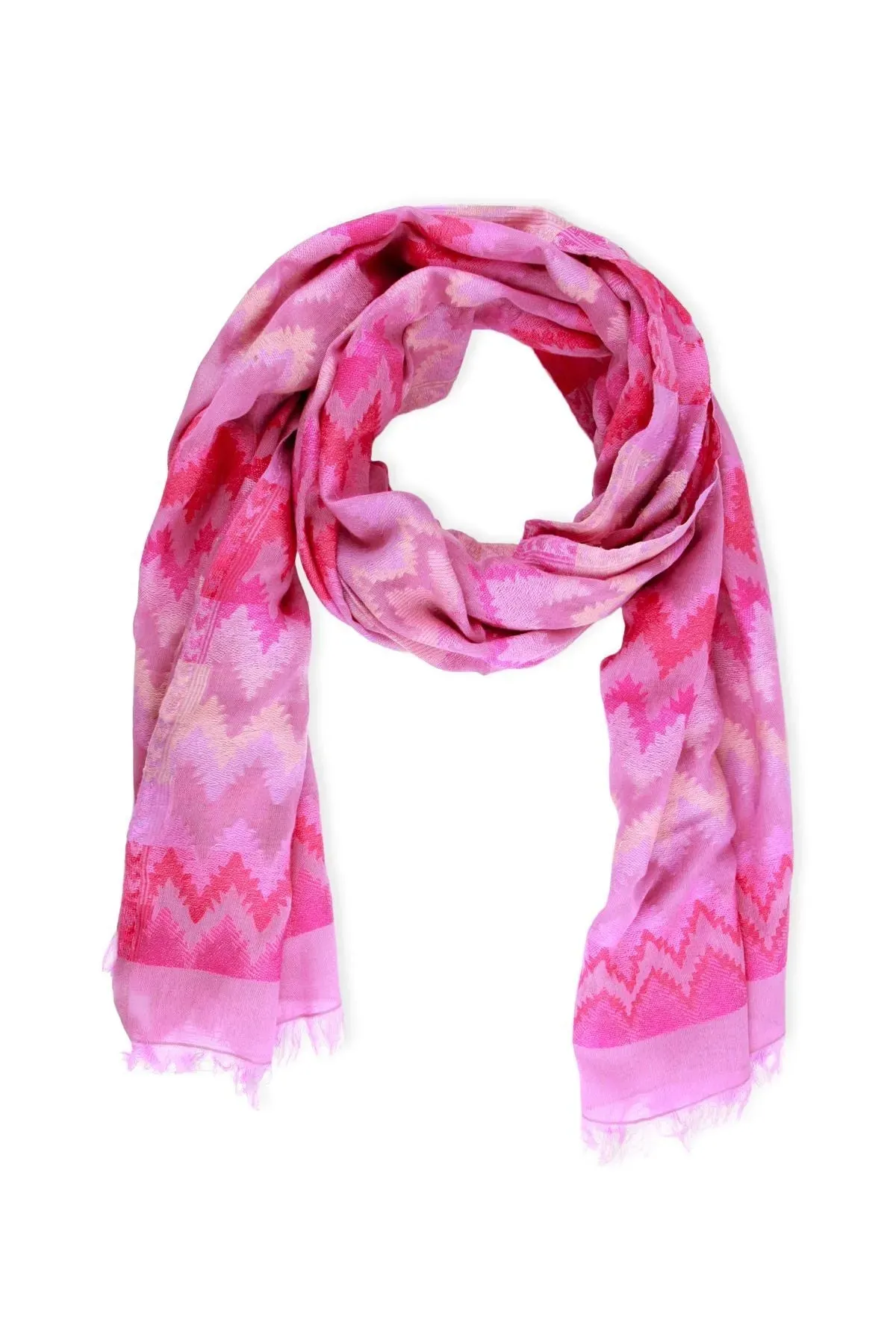 Zig Zag Woven Scarf